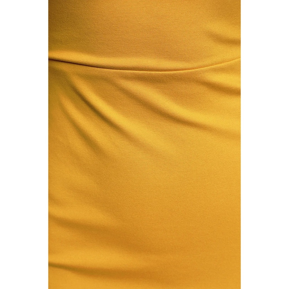 Lulus Mustard Yellow Off Shoulder Bodycon Dress - Picture 2 of 5